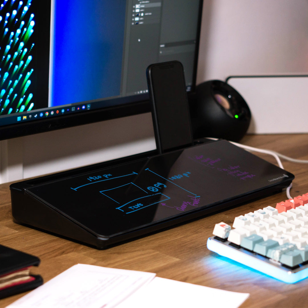 glass dry erase board