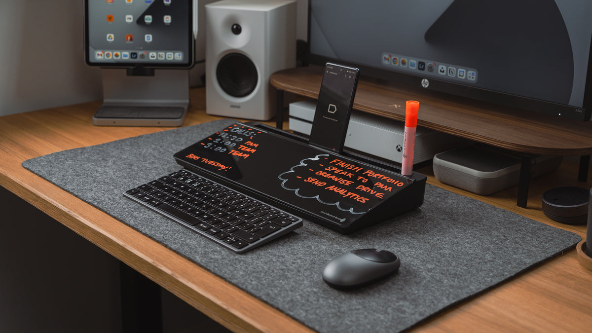 DeskBoard Buddy Desktop Whiteboard – The Smarter Alternative to Sticky