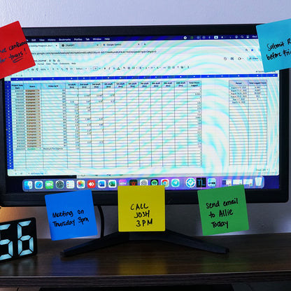 Dry-Erase Sticky Notes - 6 Pack