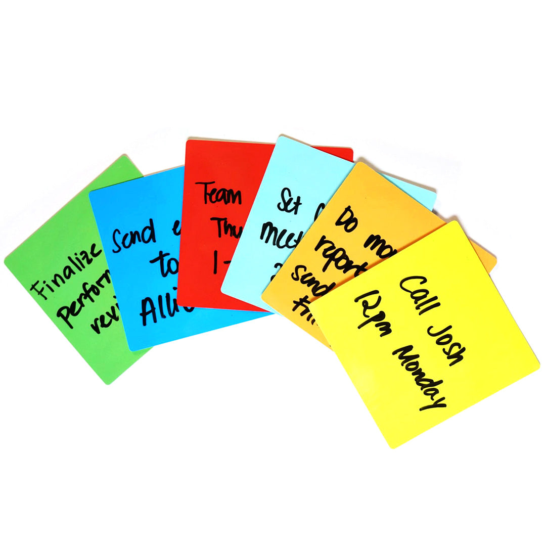 Dry-Erase Sticky Notes - 6 Pack – DeskBoard Buddy