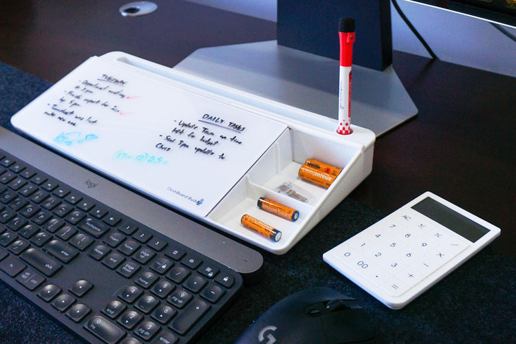 Desktop Whiteboard – Modern Office Accessory and Desktop Organizer ...